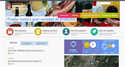 Desktop Screenshot of banosdemontemayor.es